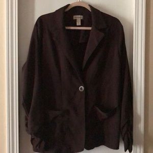 Brown blazer